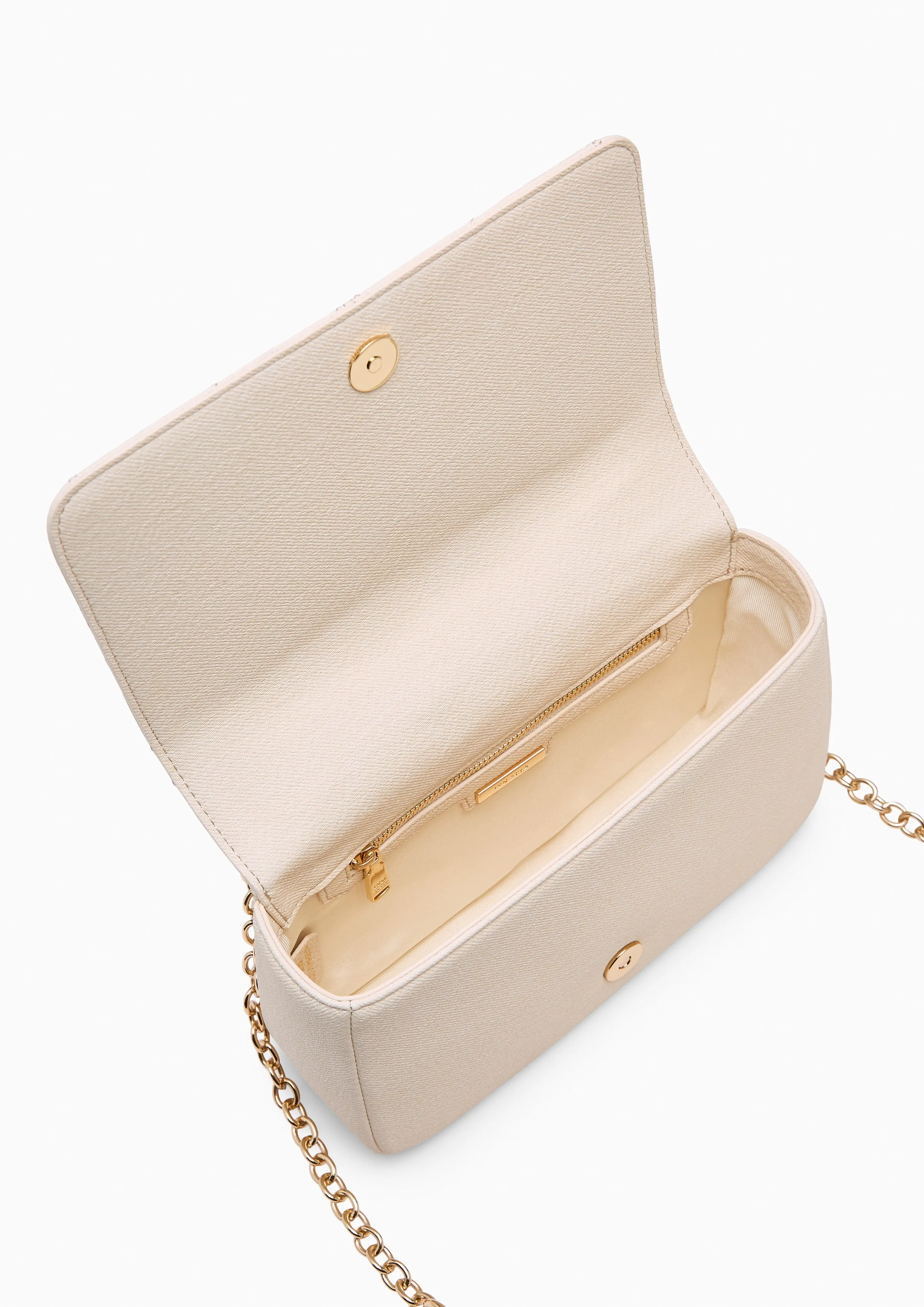 Papillon S Crossbody Bag Beige