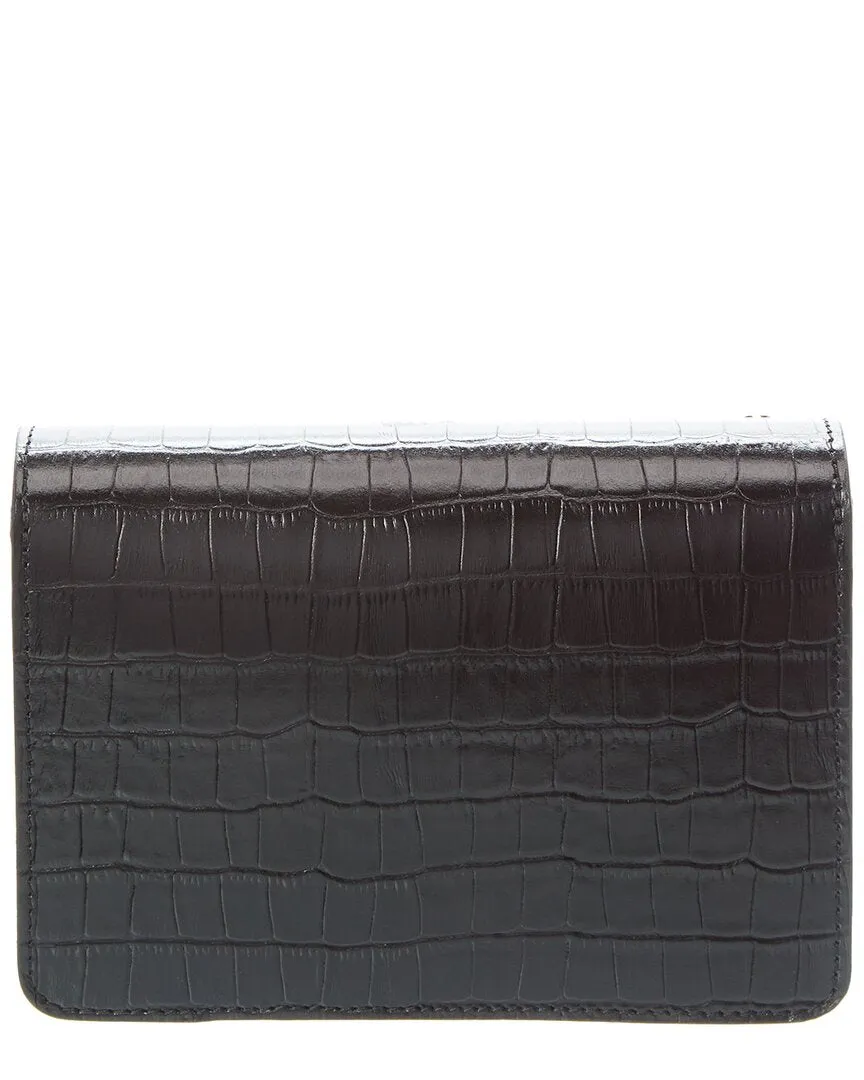 Persaman New York Bonnie13 Leather Clutch