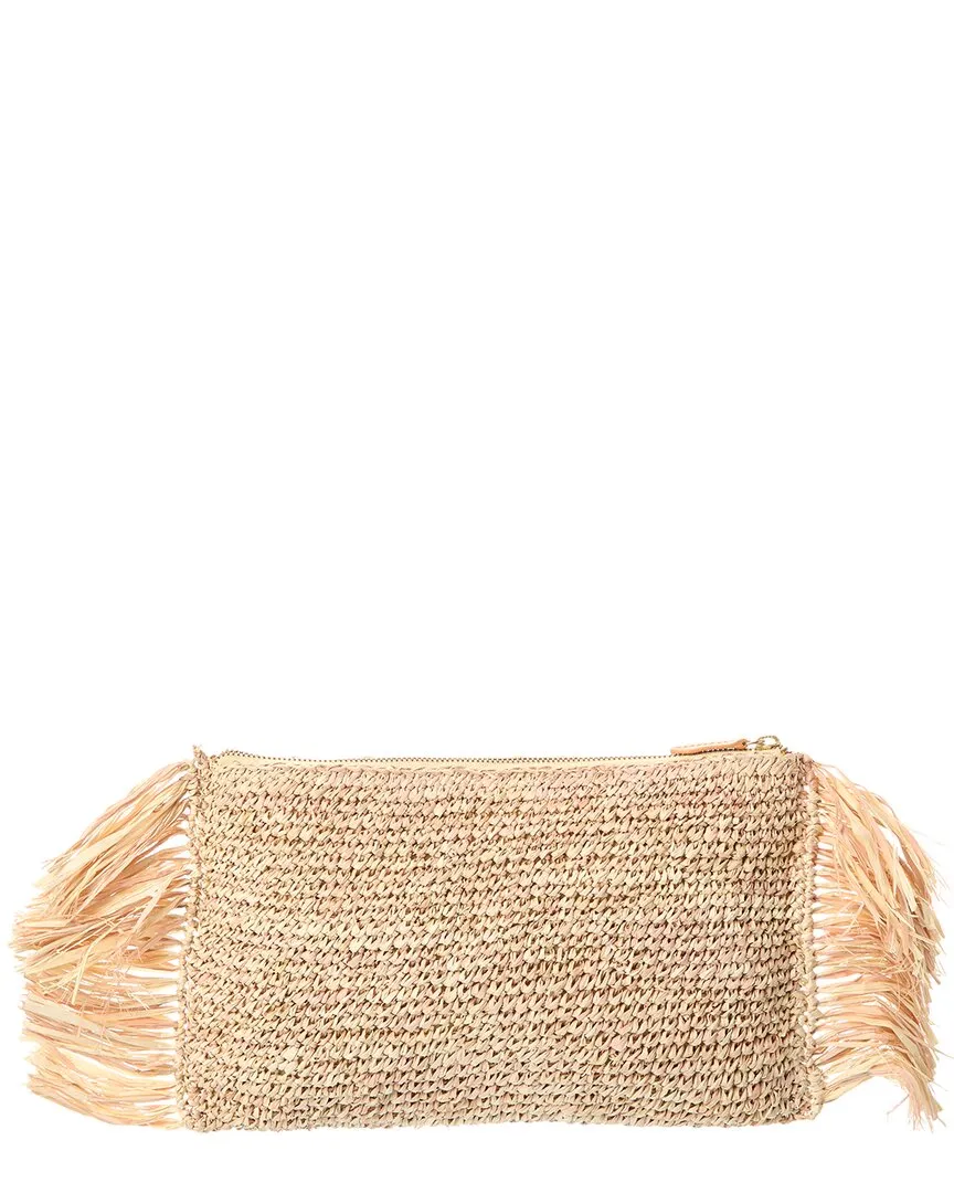 POOLSIDE The Tropical Fringe Clutch
