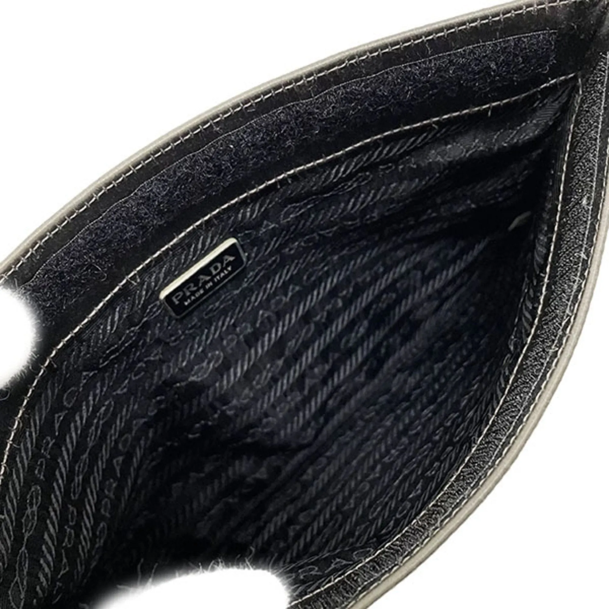 Prada Tessuto Synthetic Clutch Bag (Pre-Owned)