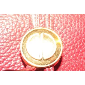 RARE, Gucci, Tom Ford era, pebbled and smooth, true red leather XL bucket style cross body/ shoulder bag