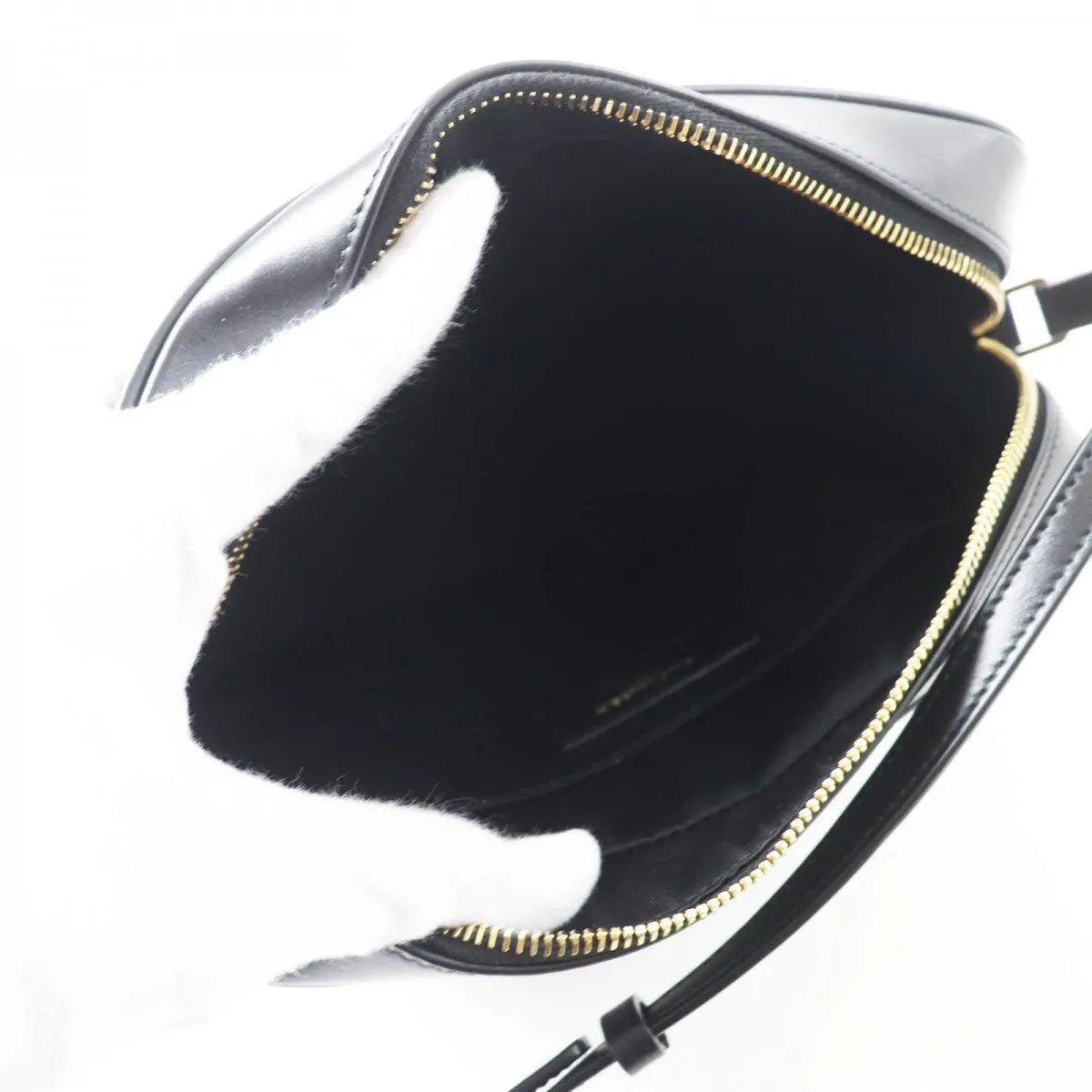 SAINT LAURENT Shoulder Bag 761554 Main: Leather black Roux camera bag Women Used
