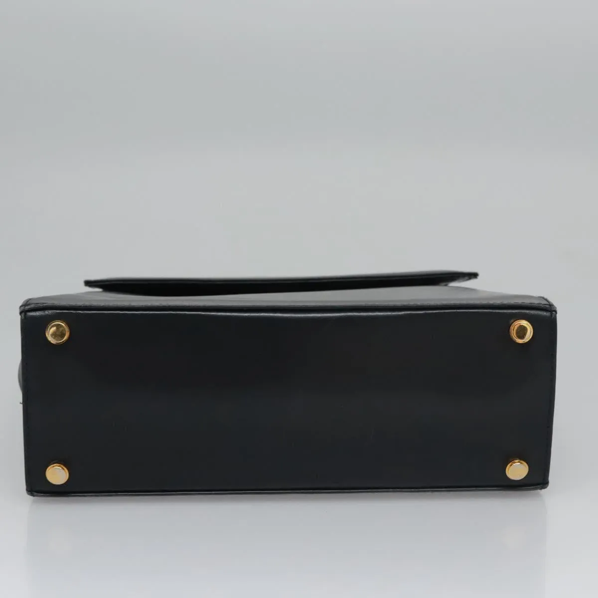 Salvatore Ferragamo Gancini Leather Handbag (Pre-Owned)