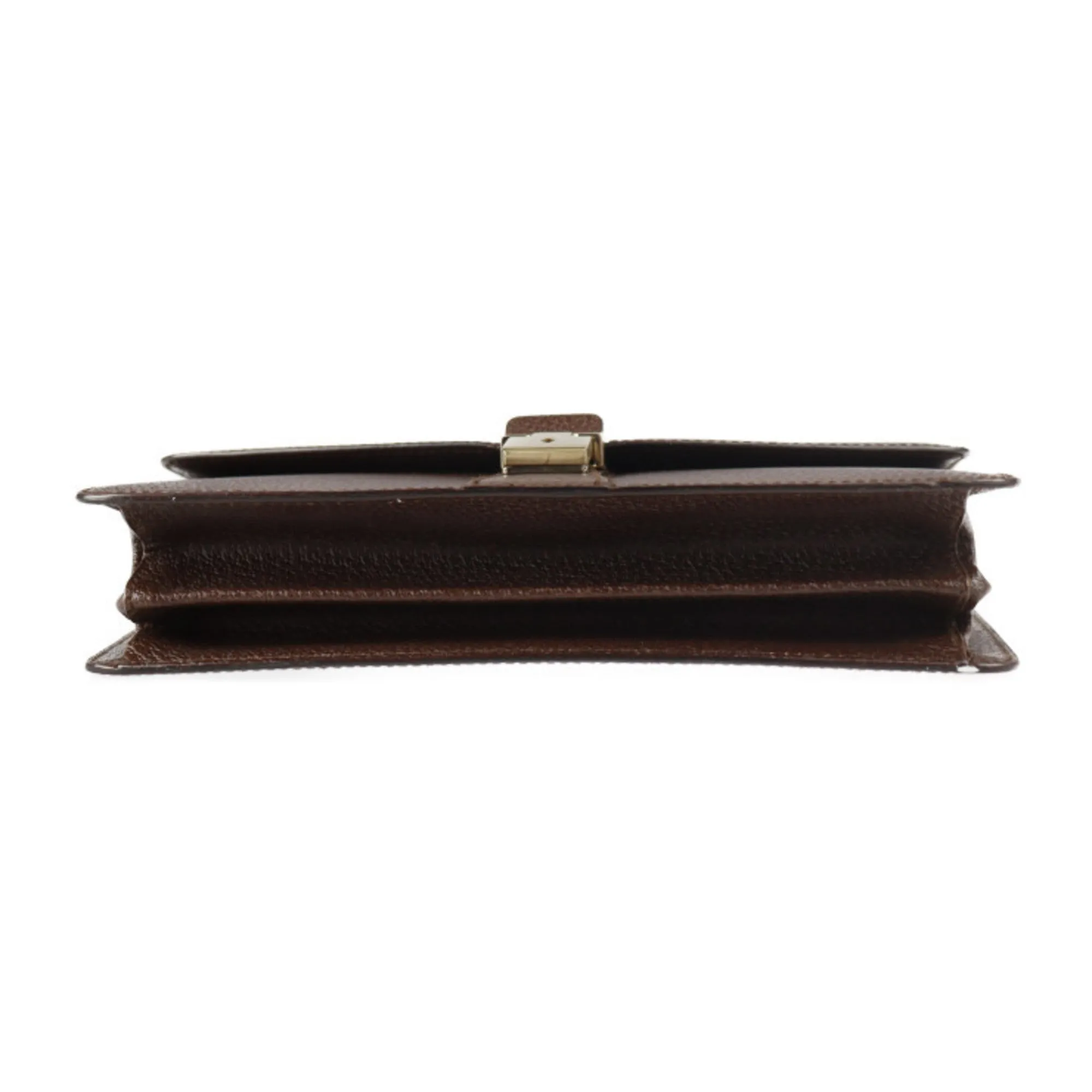 Salvatore Ferragamo  Leather Clutch Bag (Pre-Owned)