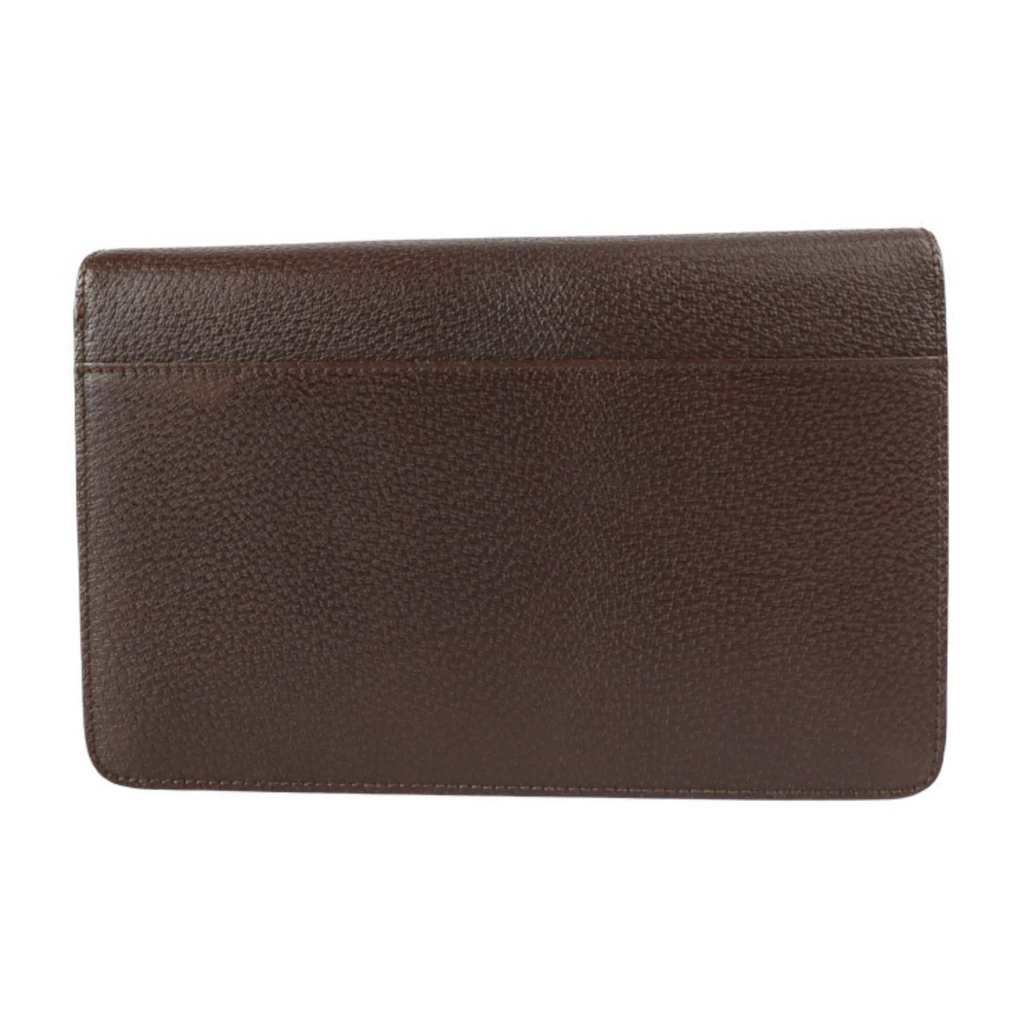 Salvatore Ferragamo  Leather Clutch Bag (Pre-Owned)