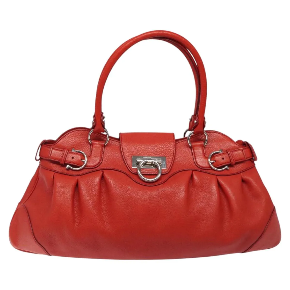 Salvatore Ferragamo Marisa Leather Handbag (Pre-Owned)