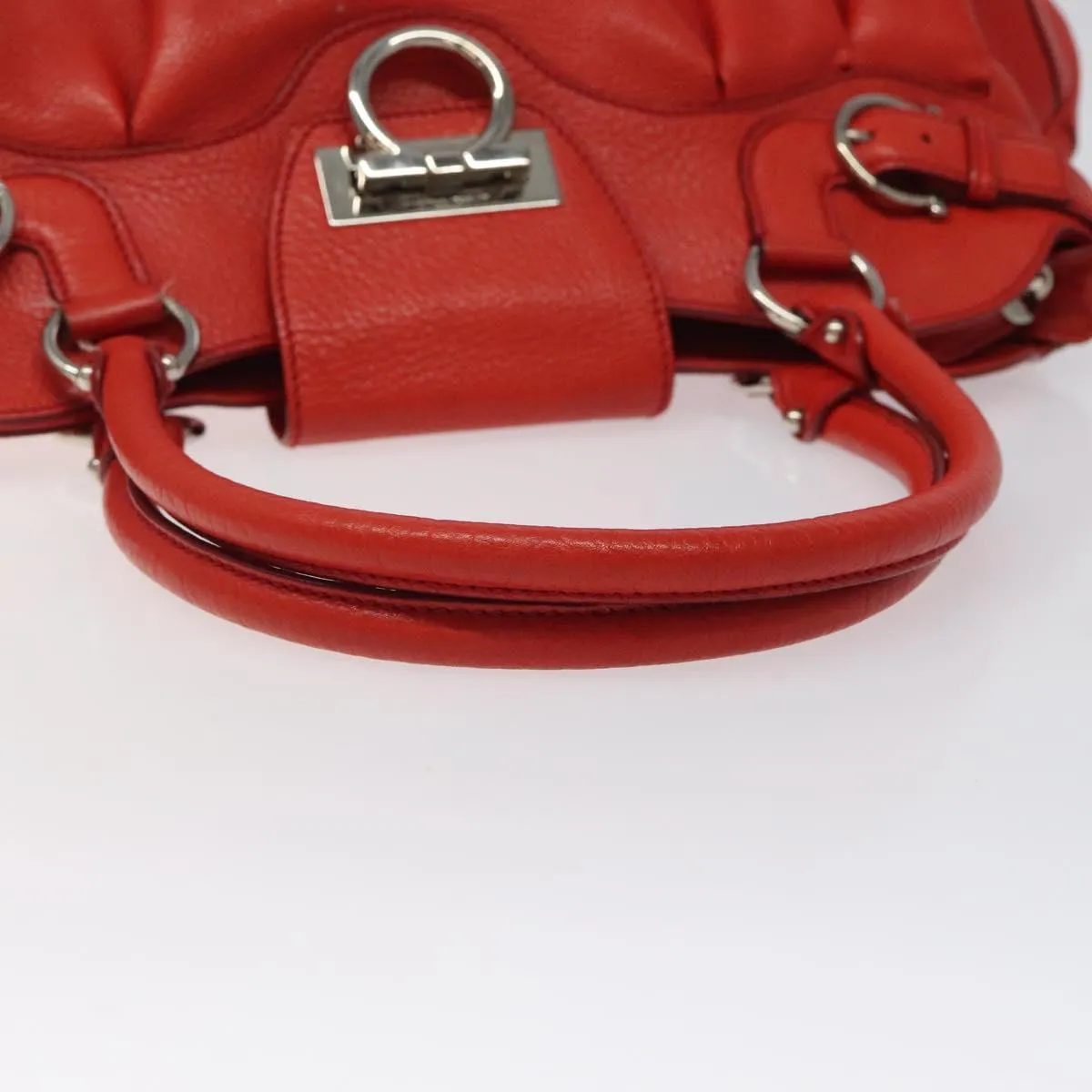 Salvatore Ferragamo Marisa Leather Handbag (Pre-Owned)