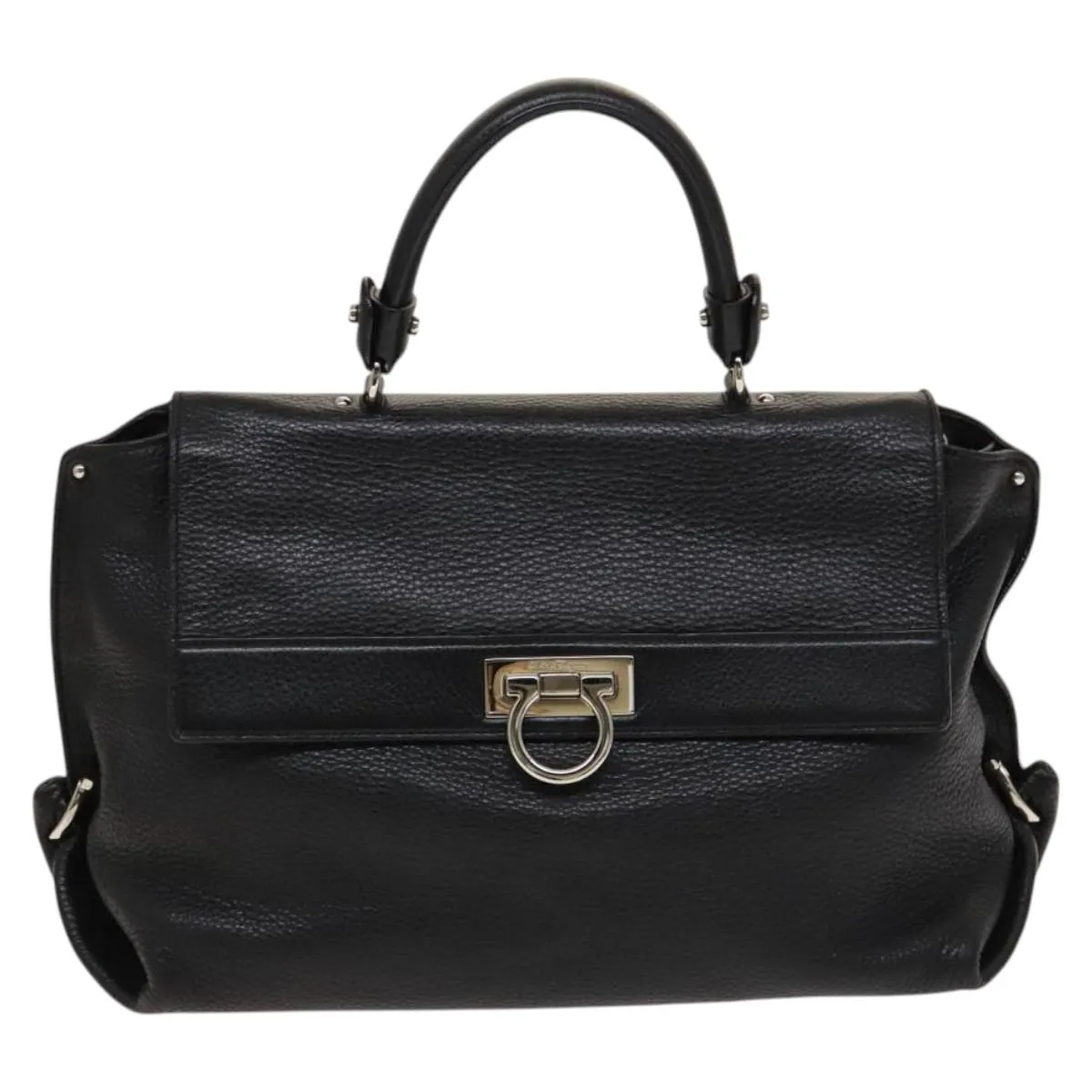 Salvatore Ferragamo Sofia Leather Handbag (Pre-Owned)