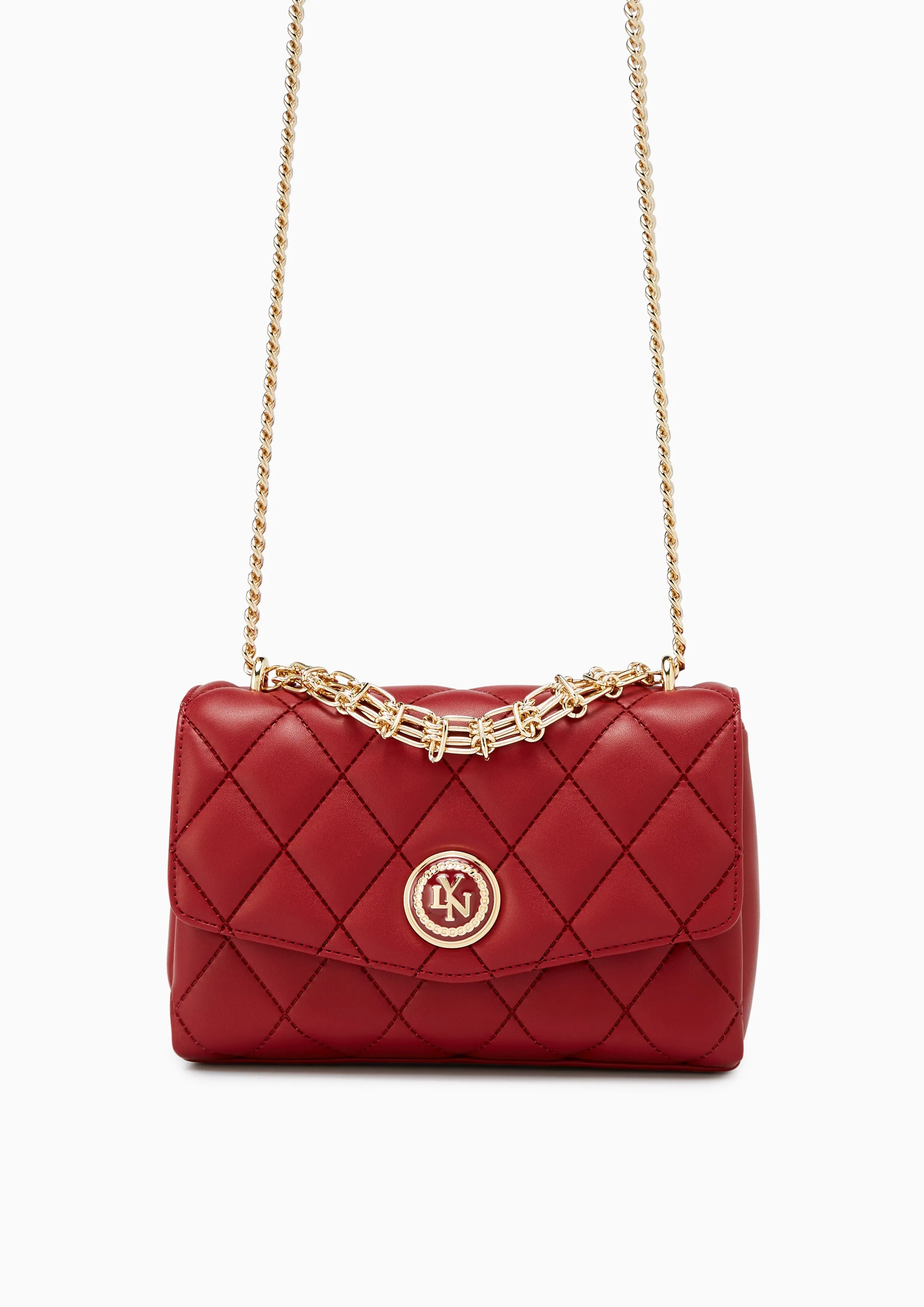 Serena M Crossbody Bag Dark Red