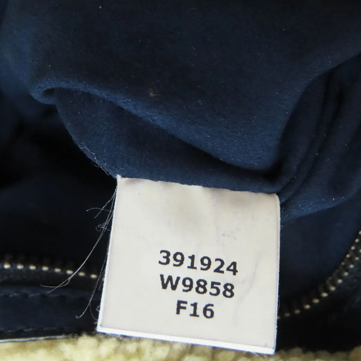 Stella McCartney Handbag denim Navy ChainShoulder Women Used
