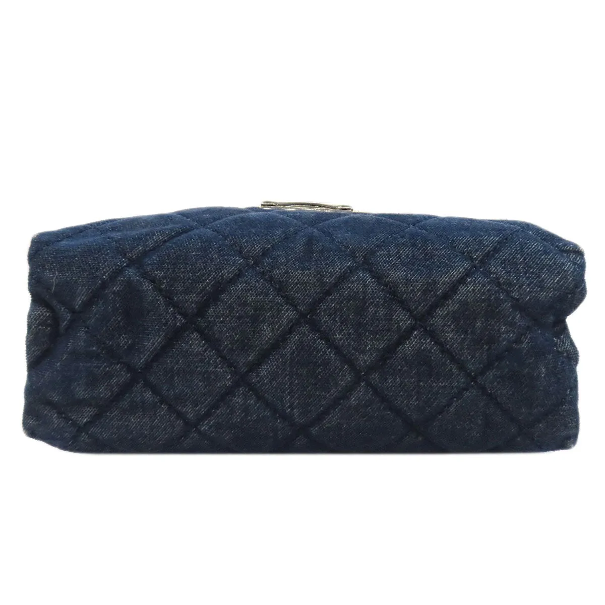 Stella McCartney Handbag denim Navy ChainShoulder Women Used