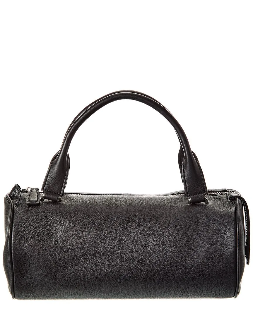 The Row Edith Leather Clutch