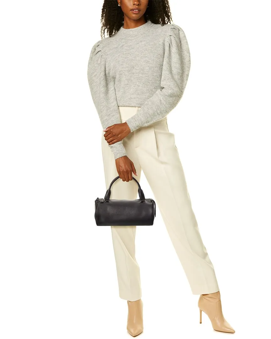 The Row Edith Leather Clutch