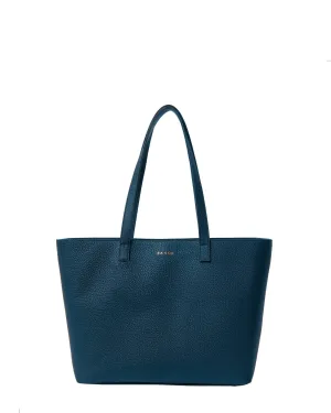 Tilbury Shoulder Bag Ocean   Bronze Foil