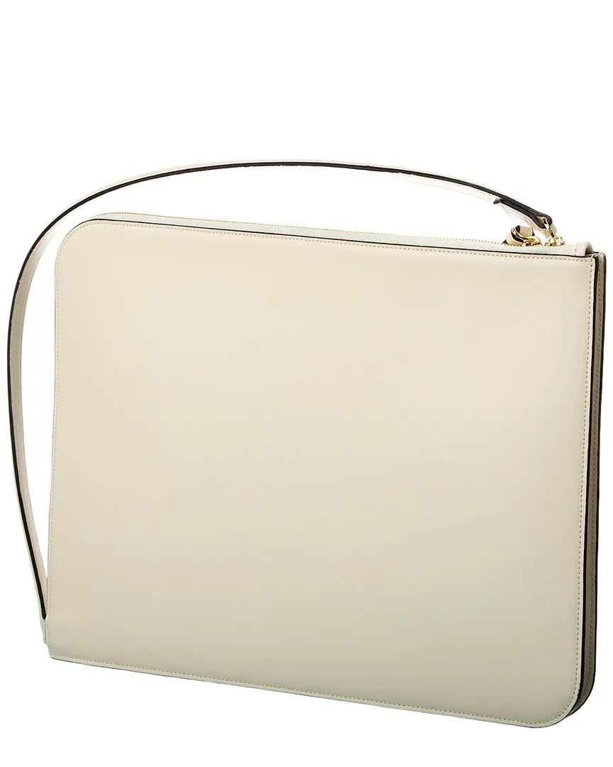 TOTEME Logo-Plaque Slim Leather Pouch