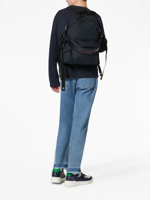 Valentino Garavani logo-strap backpack