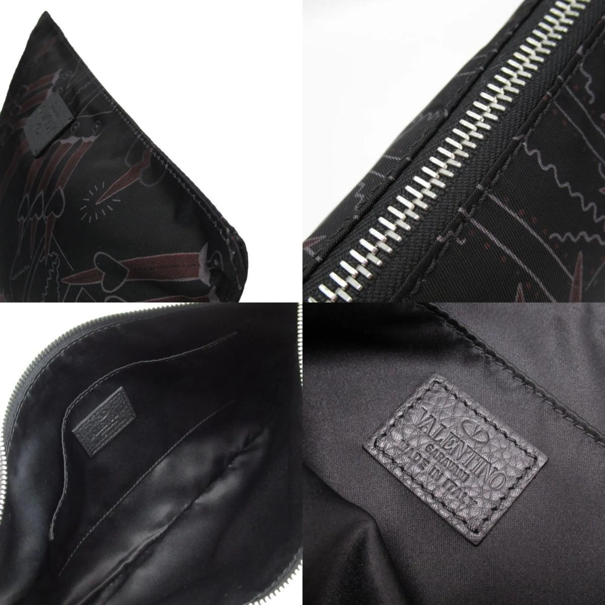 Valentino Garavani - Synthetic Clutch Bag (Pre-Owned)