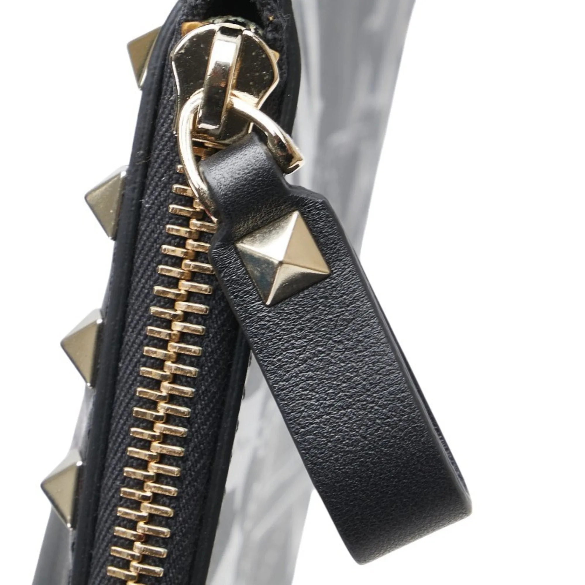 Valentino Leather Clutch Bag (Pre-Owned)