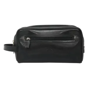 Versace Gianni Leather Clutch Bag (Pre-Owned)