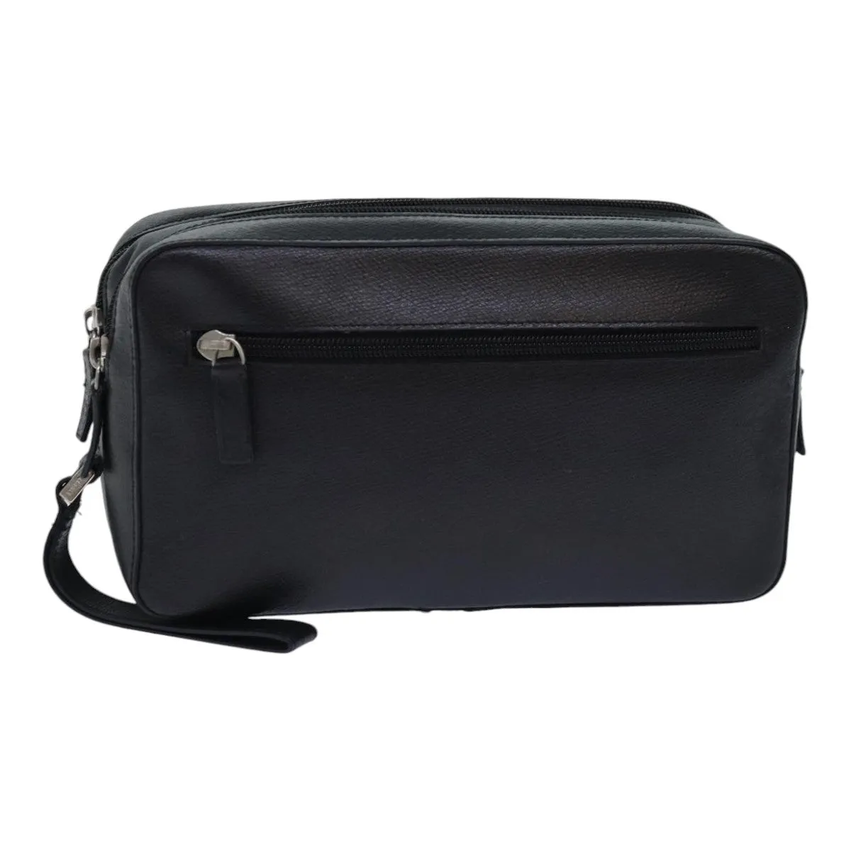 Versace  Leather Clutch Bag (Pre-Owned)