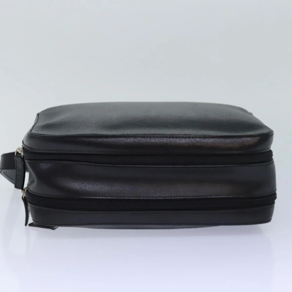 Versace  Leather Clutch Bag (Pre-Owned)
