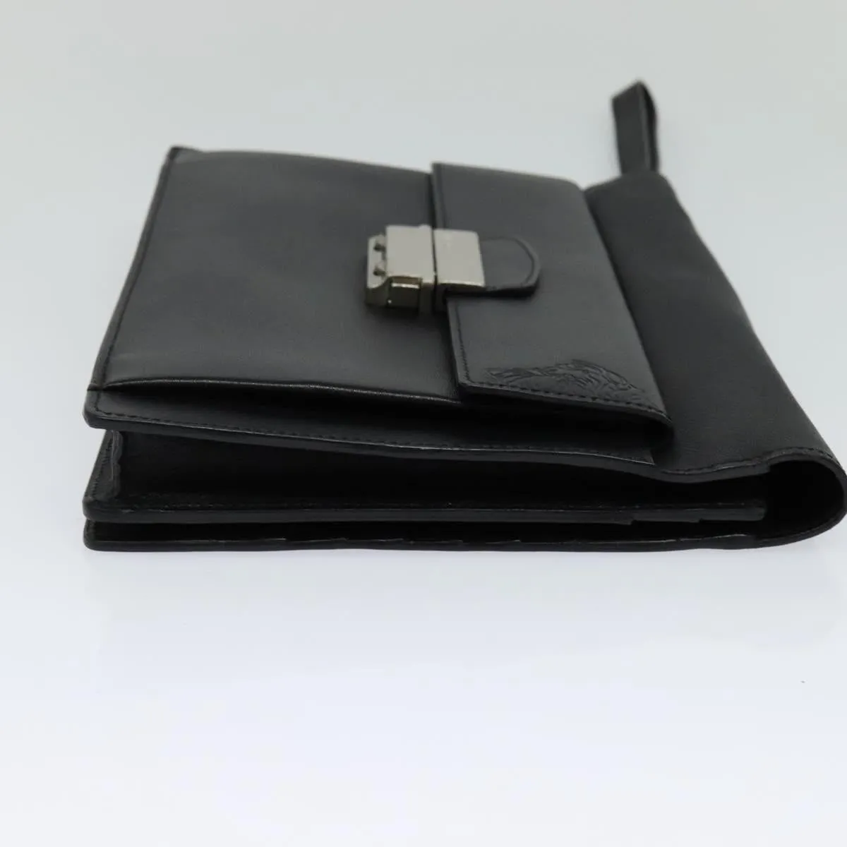 Versace Leather Clutch Bag (Pre-Owned)