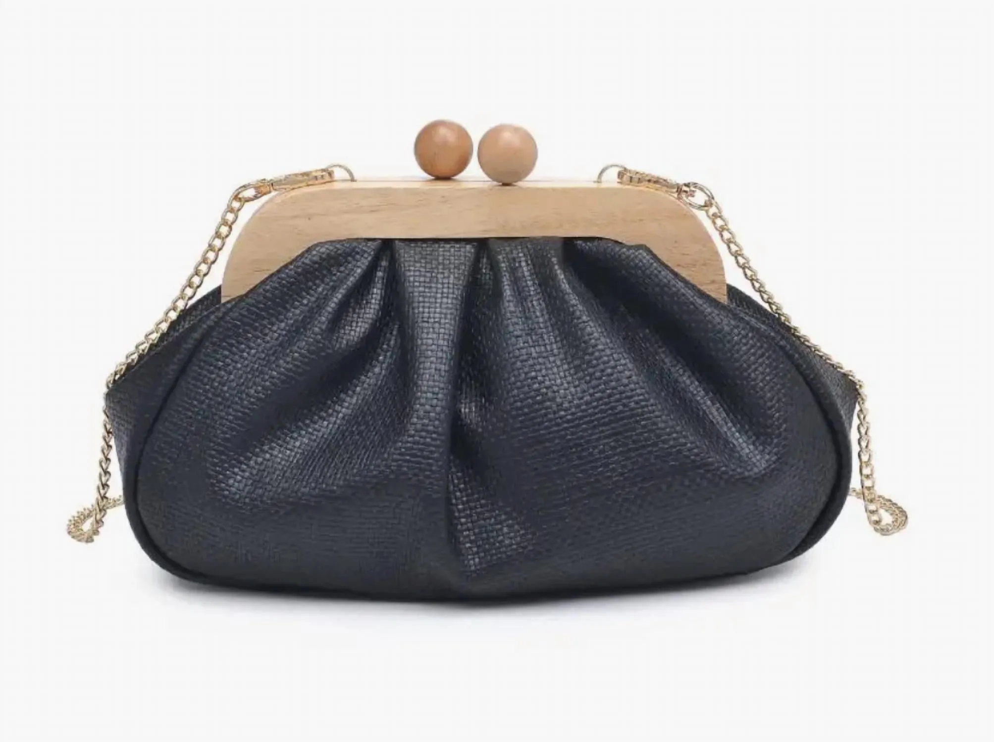 Women's Enya Clutch Bag In Black