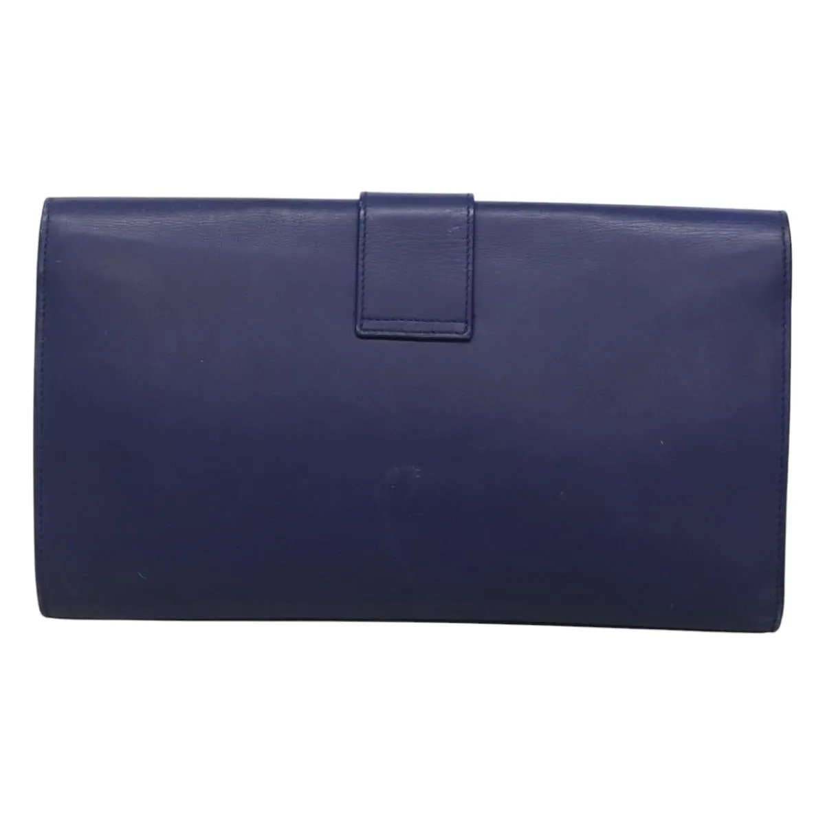 Yves Saint Laurent Chyc Leather Clutch Bag (Pre-Owned)