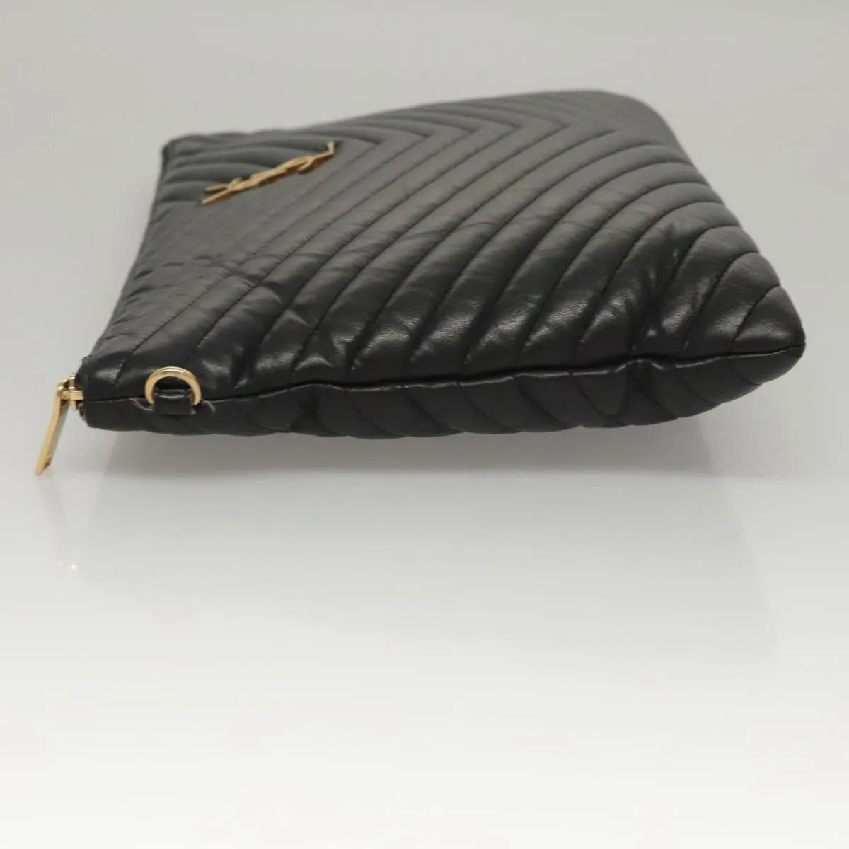 Yves Saint Laurent Leather Clutch Bag (Pre-Owned)