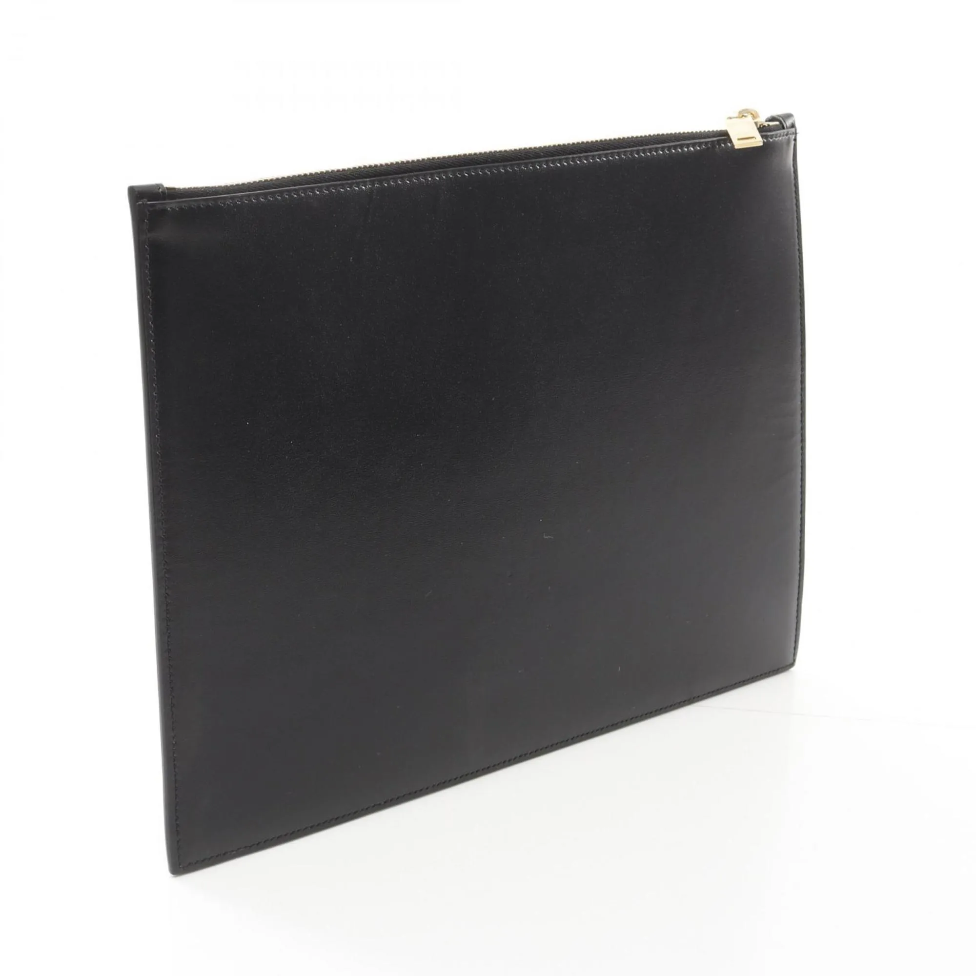Yves Saint Laurent Leather Clutch Bag (Pre-Owned)