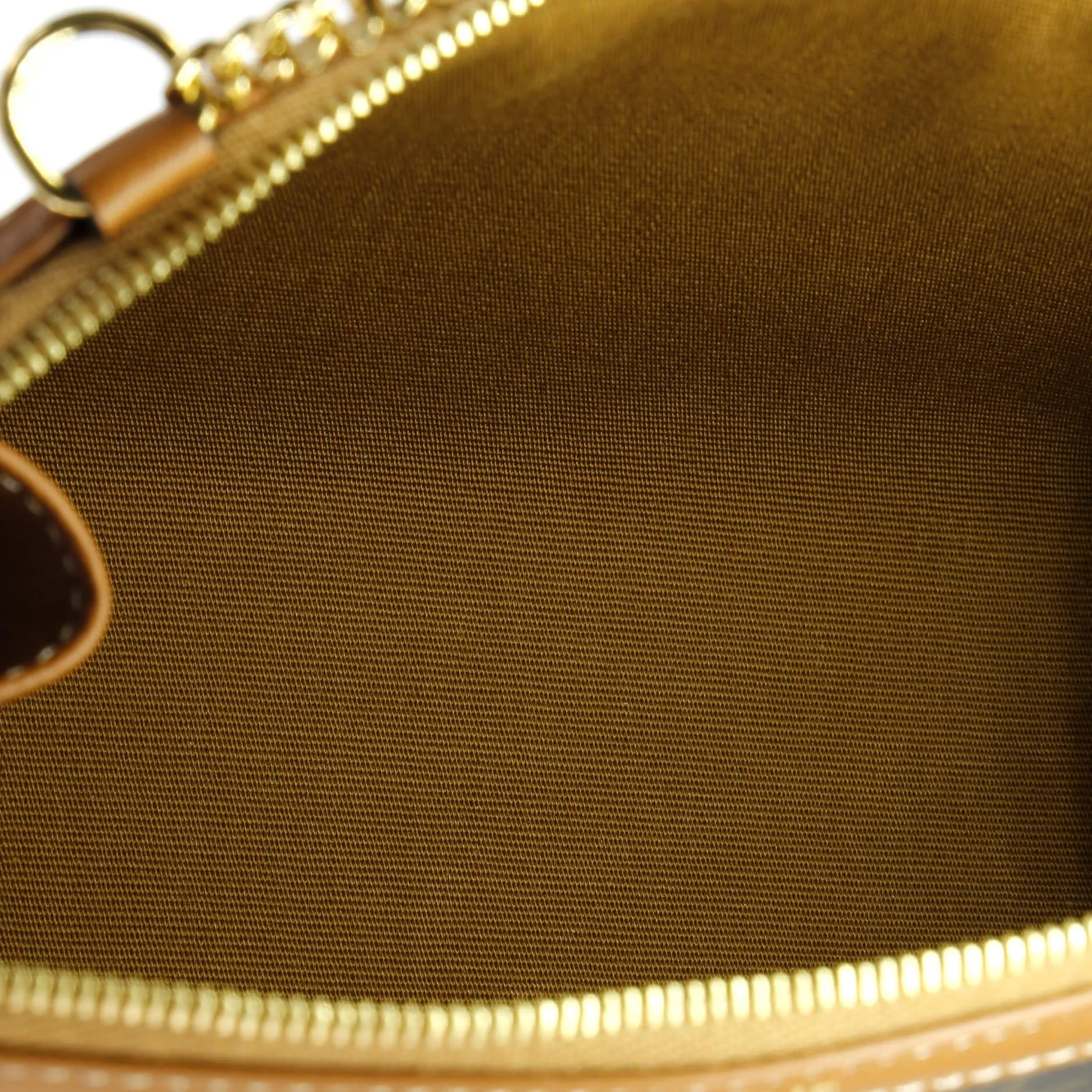 Zip Around Chain Clutch Triomphe Coated Canvas