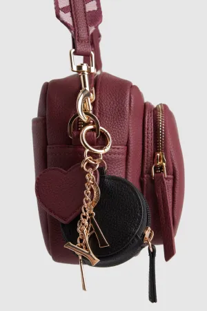 Zip Pouch Handbag Charm