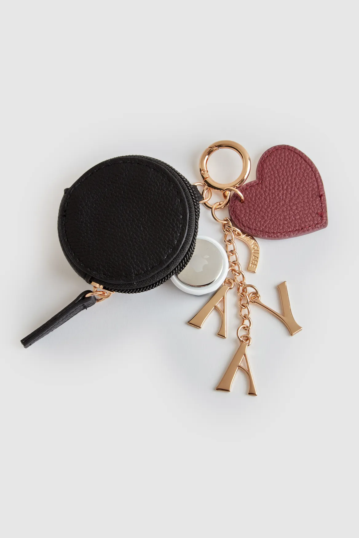 Zip Pouch Handbag Charm